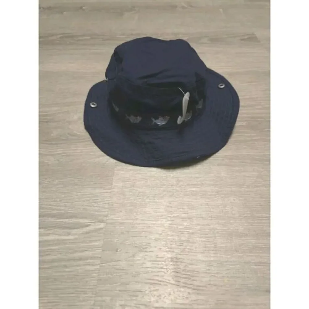 The Childs Place Blue Shark Bucket Hat Size‎ 12-24M